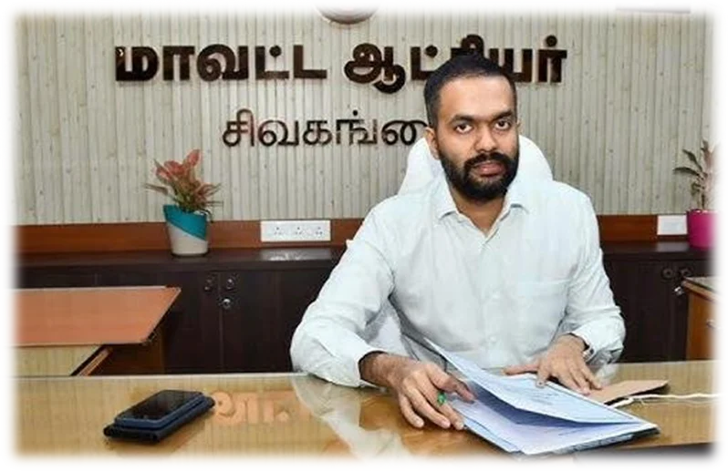 பிறப்பு பதிவேட்டில் பெயர் சேர்க்காதவர்கள் செப்.26-க்குள் பெயரைச் சேர்த்து பிறப்புச் சான்றிதழ் பெறலாம் சிவகங்கை மாவட்ட ஆட்சியர் ஆகாஷ், பிறப்பு பதிவேட்டில் பெயர் சேர்க்காதவர்கள் செப்டம்பர் 26-க்குள் பெயரைச் சேர்த்து பிறப்புச் சான்றிதழ் பெறலாம் என அறிவிப்பு
