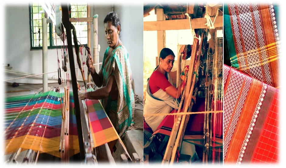 செட்டிநாடு காட்டன் – பாரம்பரியம் தொடக்கம் , நெசவு முறை மற்றும் பண்பாட்டு முக்கியத்துவம் Chettinad Cotton: Exploring Its Traditional Origins, Unique Weaving Process and Cultural Significance in Tamil Nadu