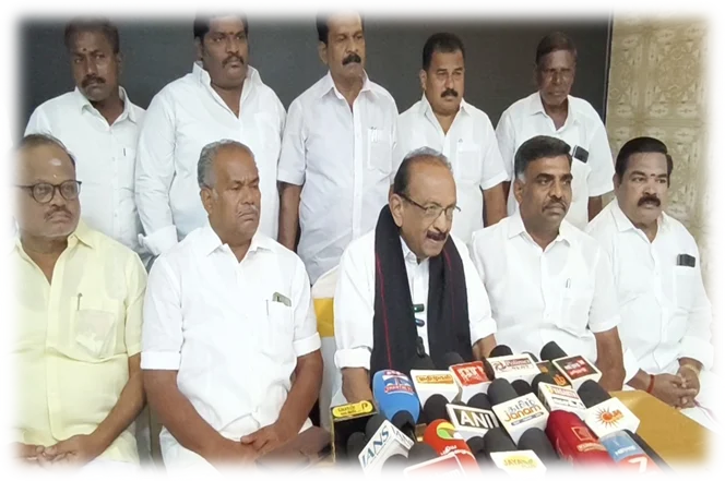 திமுக கூட்டணியில் இருந்து விலகிய பின்னணி: காரைக்குடியில் வைகோ பரபரப்பு பேட்டி Vaiko's Sensational Interview in Karaikudi Explains the Background Behind His Exit from the DMK Alliance
